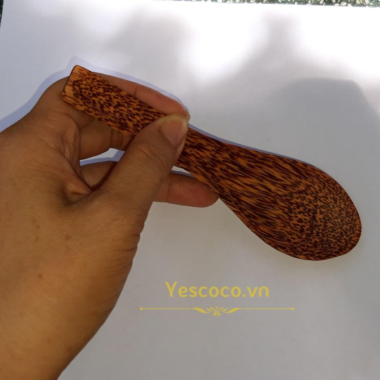 Muỗng cơm gỗ dừa yescoco xưởng sx