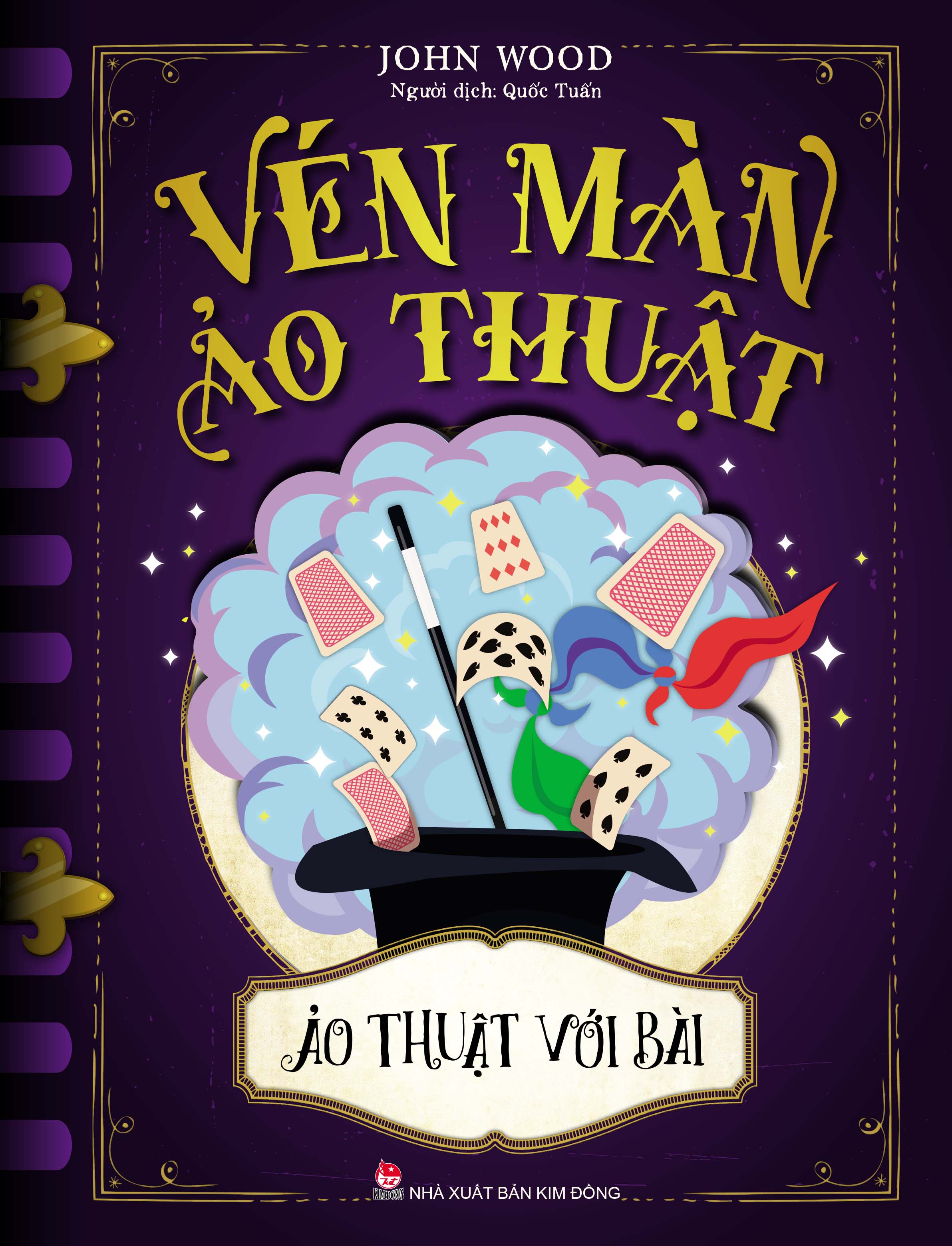 Sách - vén màn ảo thuật - cuốn lẻ - ảo thuật với bài