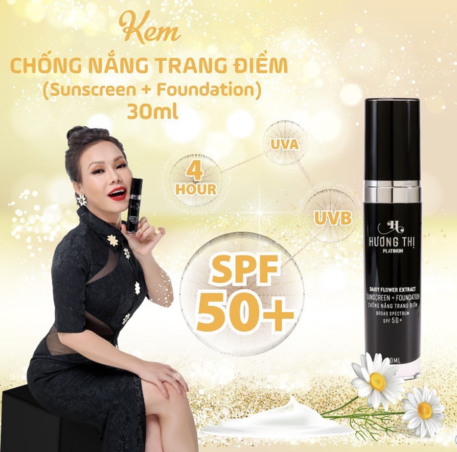 [HCM]Kem chống nắng và lót trang điểm Hương Thị 30ml ( Việt Hương)