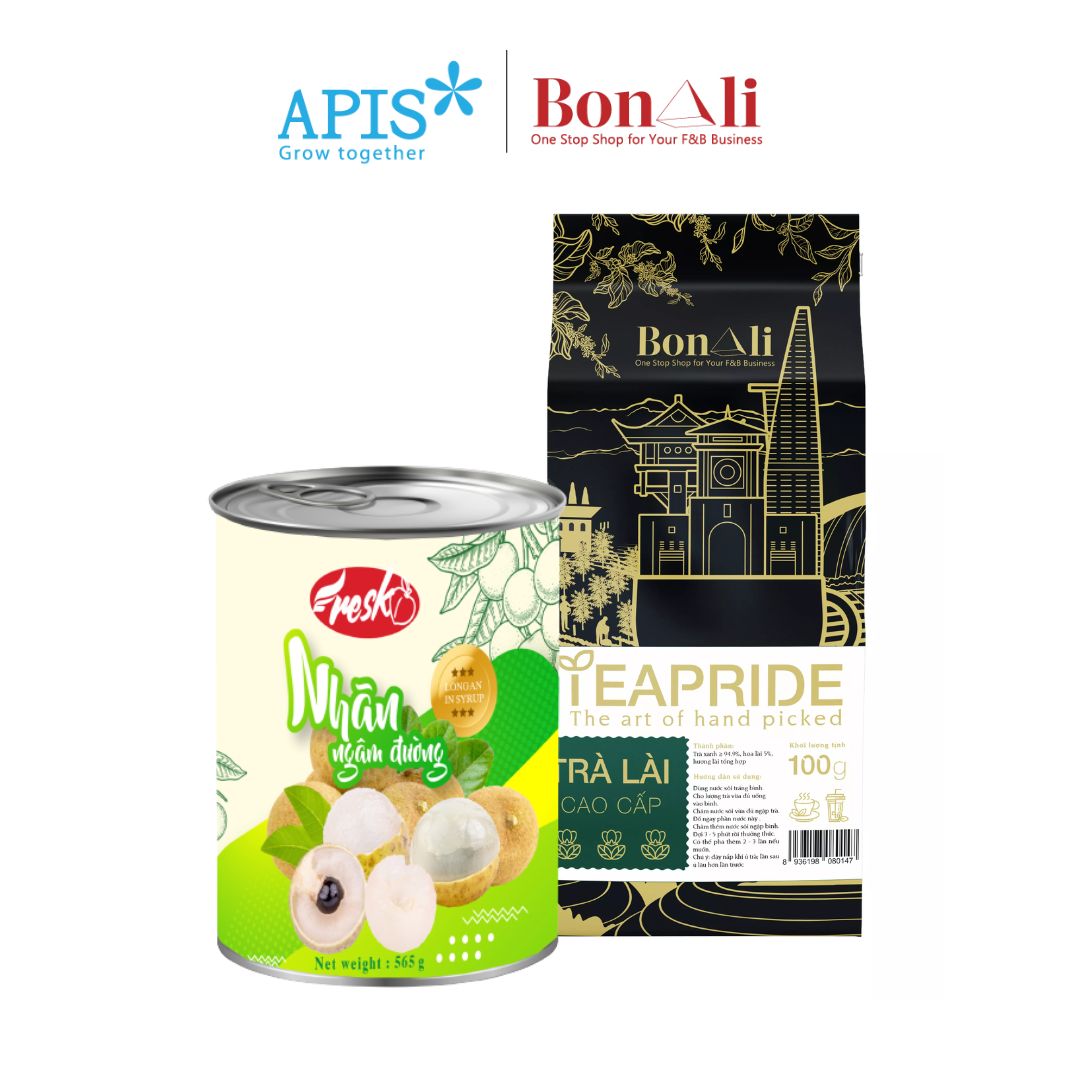 Combo Trà Nhãn Ngâm Apis