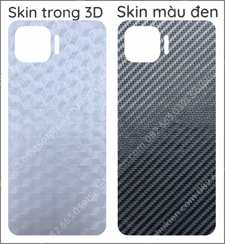 Miếng dán mặt lưng skin carbon Oppo A93