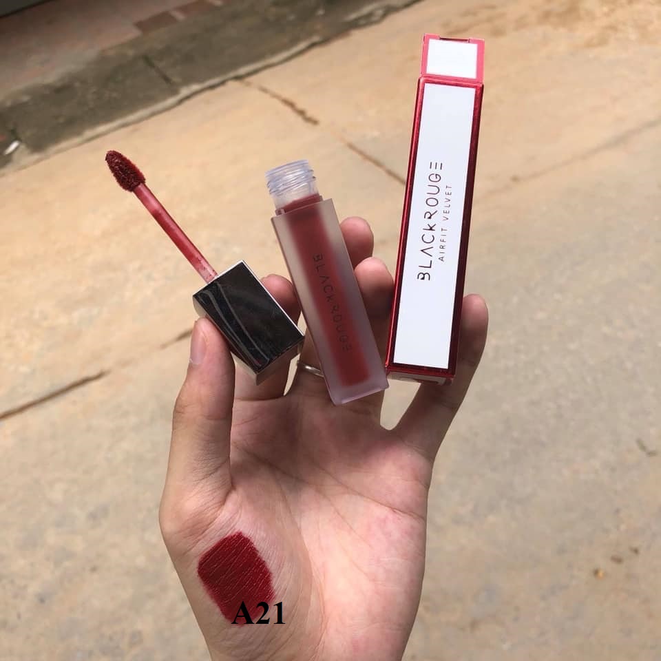 Son Black rouge A21 màu đỏ nâu ánh khói