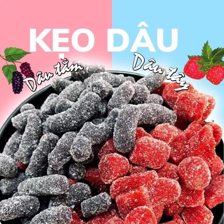 350g kẹo dâu tây / kẹo dâu tằm, đặc sản đà lạt