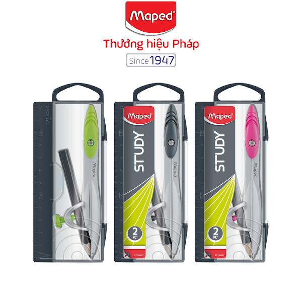 Compa học sinh Maped - Chì Gỗ