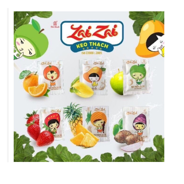 Combo 3 Gói Kẹo Thạch ZaiZai Đức Hạnh 350gr