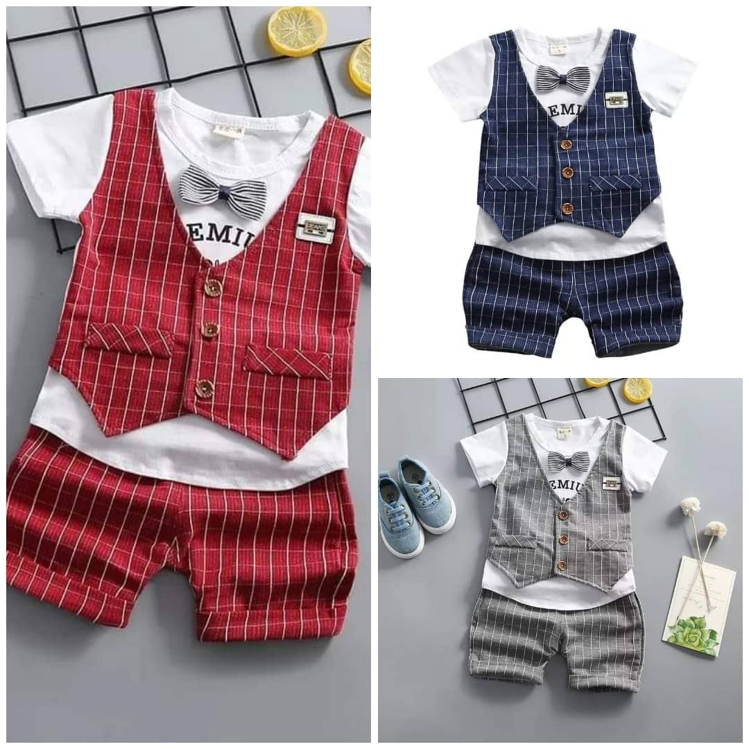 Bộ công tử chất cotton mềm mại dễ mặc cho các bé mã congtusoc