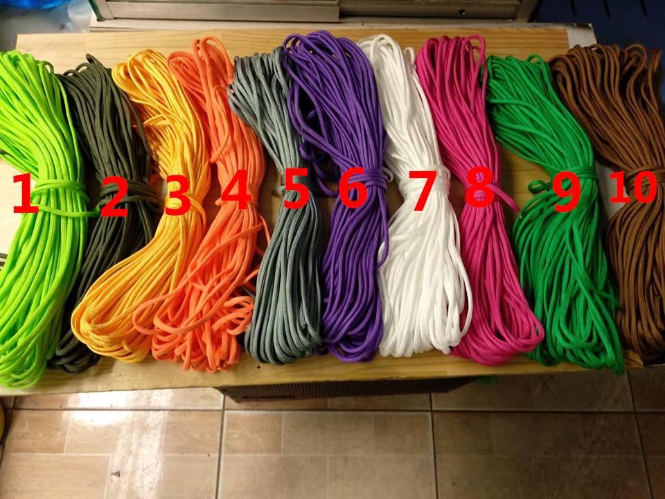 [TS]  Dây dù  Paracord sinh tồn làm 4mm 7 lỏi ( 1 cuộn 31m )