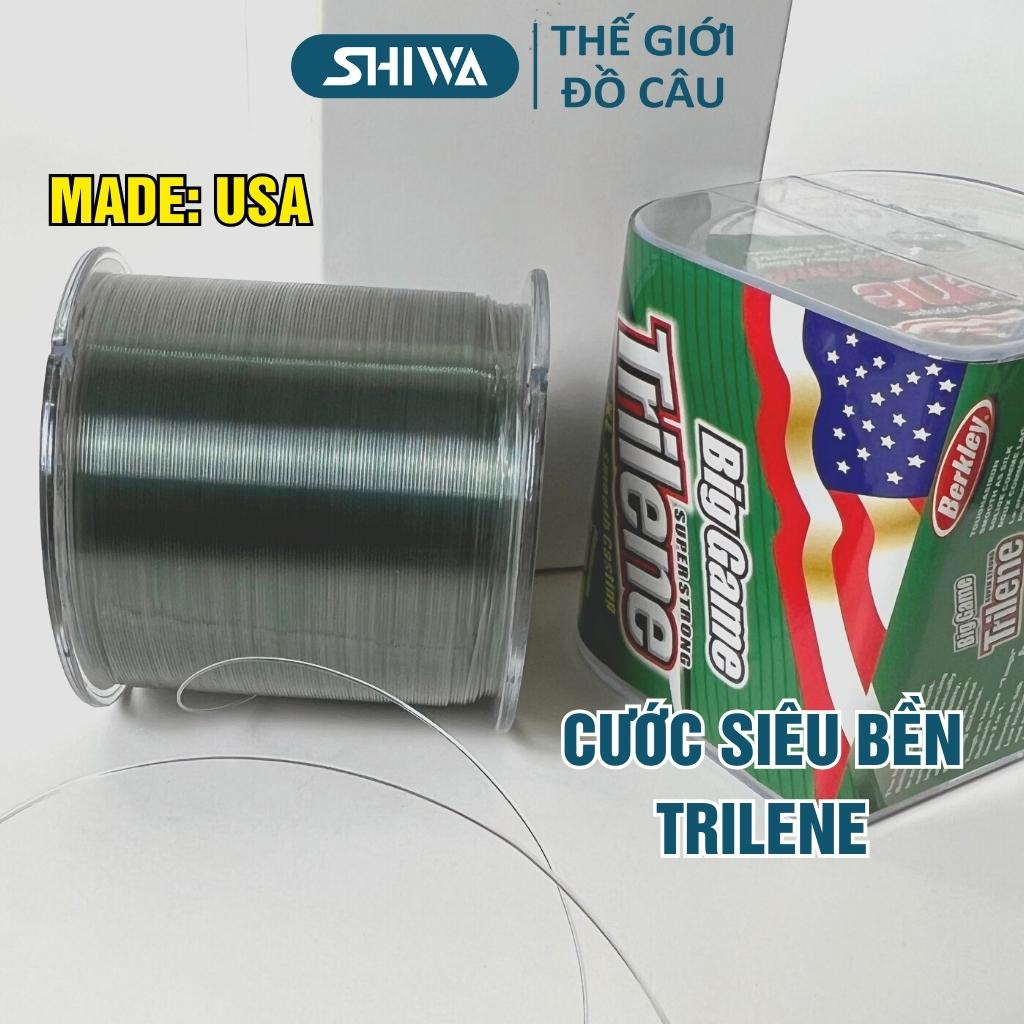 Dây Cước Câu Cá Siêu Bền TRILENE BIG GAME 300 Mét -Dây Cước Câu Cá Đổi Màu - Sản Xuất Tại Mỹ - Đủ Size : 5 - 6 - 7 - 8 - 9