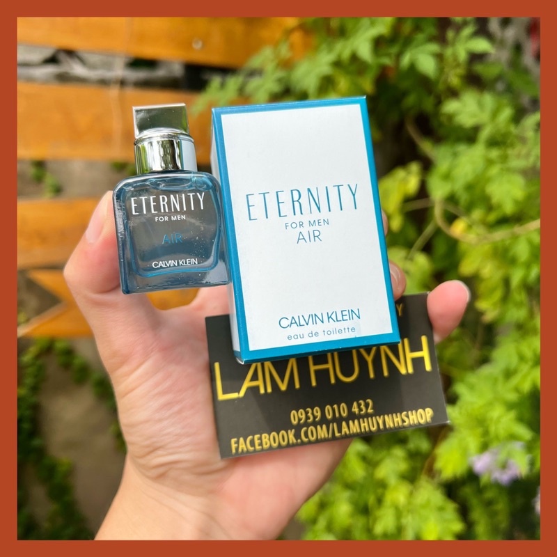 Nước hoa mini nam ck eternity air for men 10ml