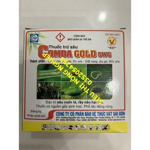 hộp 20 gói Trừ sâu cuốn lá, rầy nâu hại lúa - COMDA GOLD 5WG