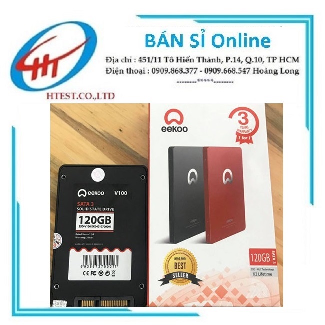 Thẻ nhớ SSD 120gb chính hãng eekoo- SP000810