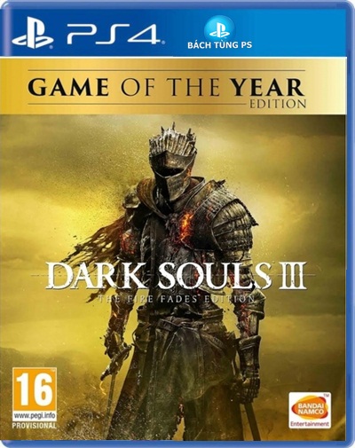 Dark souls 3 : the fire fades edition -goty ps4