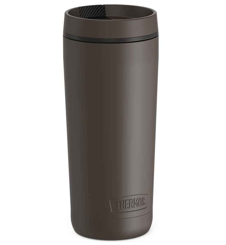 Thermos alta series stainless steel tumbler 18 ounce, espresso black