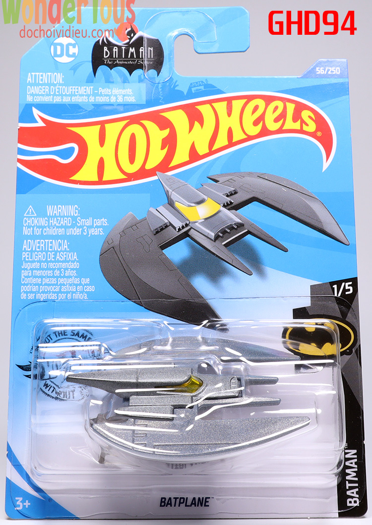 Xe Mô Hình Hot Wheels Batplane Collections Batman - 2020 - GHD94