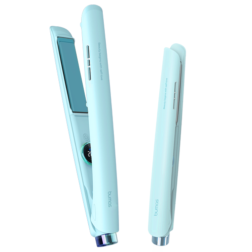 Máy duỗi tóc bumas h2 - 40 triệu ion âm chăm sóc tóc hư tổn - duỗi tóc thẳng mượt không bị rối, kẹt tóc