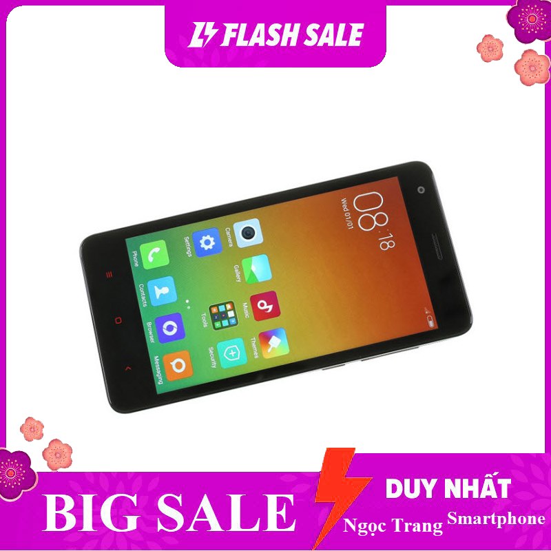 Điện Thoại Smartphone Xiaomi Redmi 2 Màu Đen Bảo hành 12 tháng