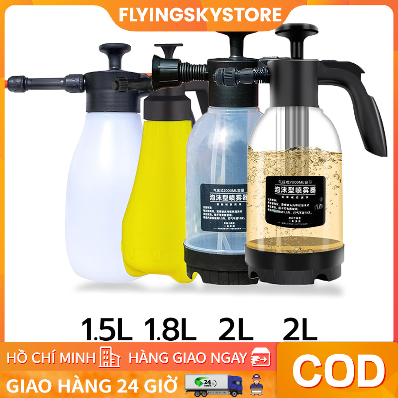 Bình xịt bọt tuyết bình tạo bọt tuyết rửa xe bình rửa xe bọt tuyết bình bọt tuyết 1.5L/1.8L/2L