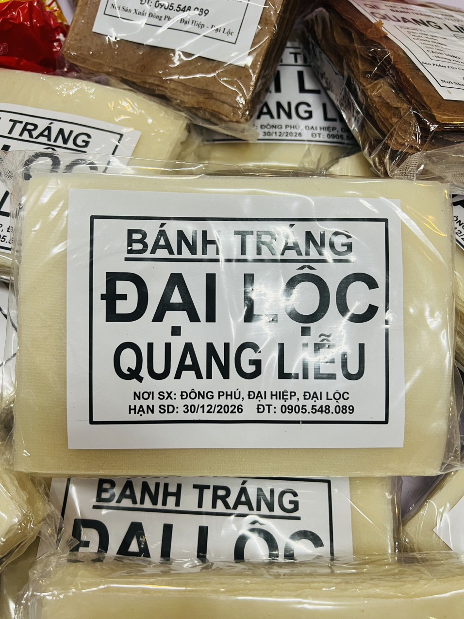 500g bánh tráng đại lộc 40 lá -