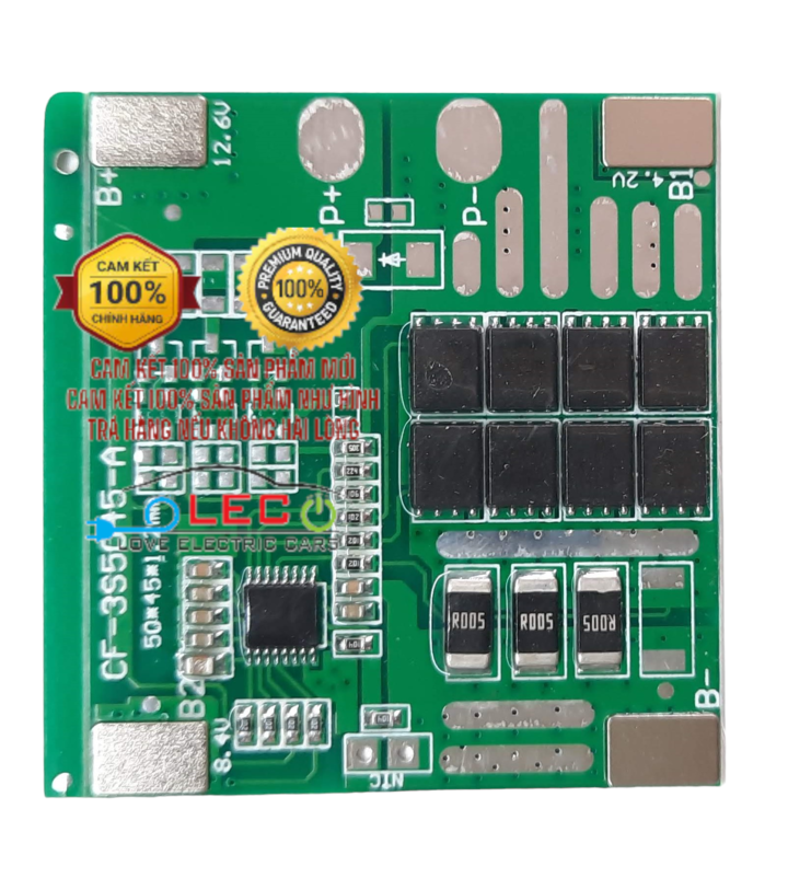 Mạch bảo vệ pin 12v3s 3,7v-4,2v 25a