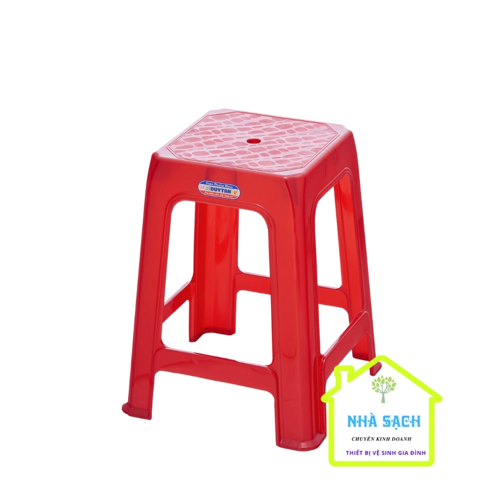 Ghế nhựa cao Vuông Duy Tân (35 x 35 x 46 cm)