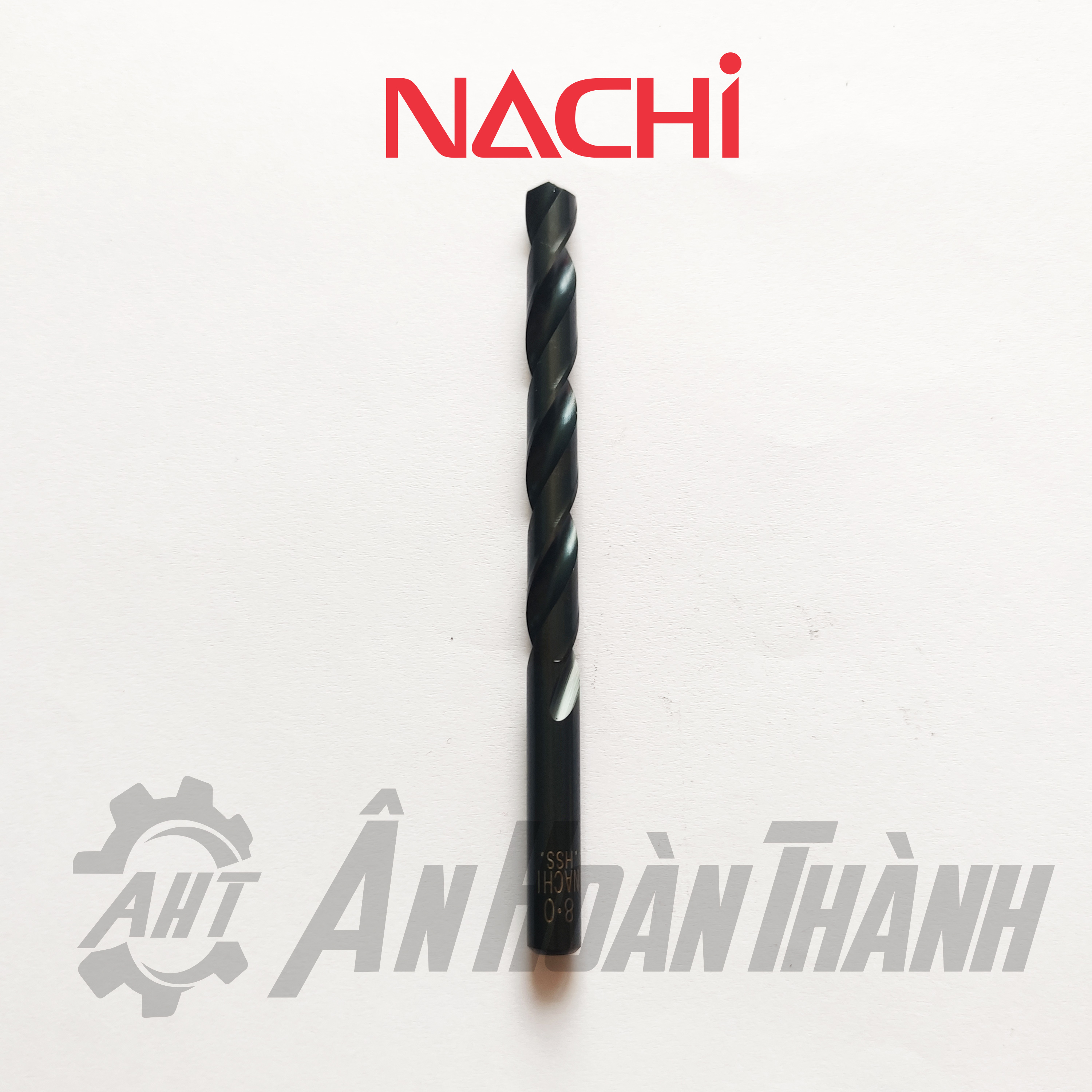 Mũi khoan cao cấp nachi 8.0mm - 8.9mm - nhật bản - chất liệu thép gió hss - knc8d