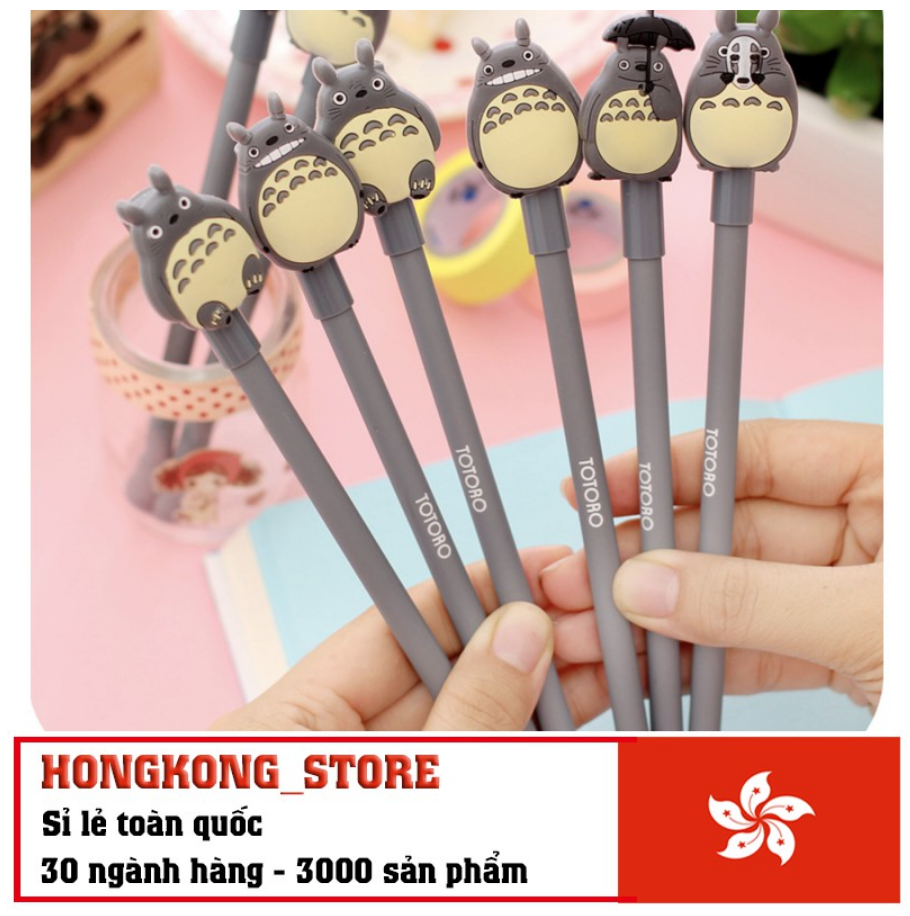 Bút bi nước totoro siêu dễ thương - bút bi nước mực đen totoro