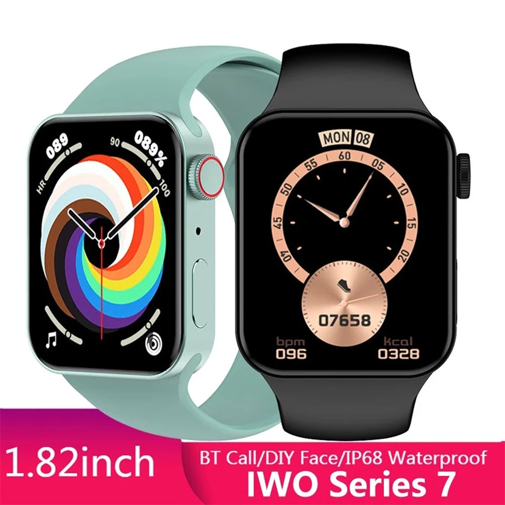 [ BẢN QUỐC TẾ ] Đồng Hồ Thông Minh SmartWatch Series 7 Viền Nhôm , Nghe Gọi Trực Tiếp Đo Nhịp Tim , Tương Thích Mọi Dòng Điện Thoại iphone,samsung,oppo,xiaomi...v..v..bảo hành lỗi 1 đổi 1