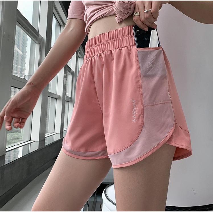 Quần short thời trang nữ quần đùi quần ngắn nữ 2 lớp cạp thun có túi vải dù siêu thoáng mát cho nữ mặc nhà hay đi chơi 602