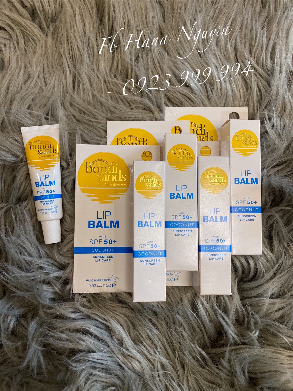 Son dưỡng môi chống nắng Bondi sands Lip balm with SPF50+