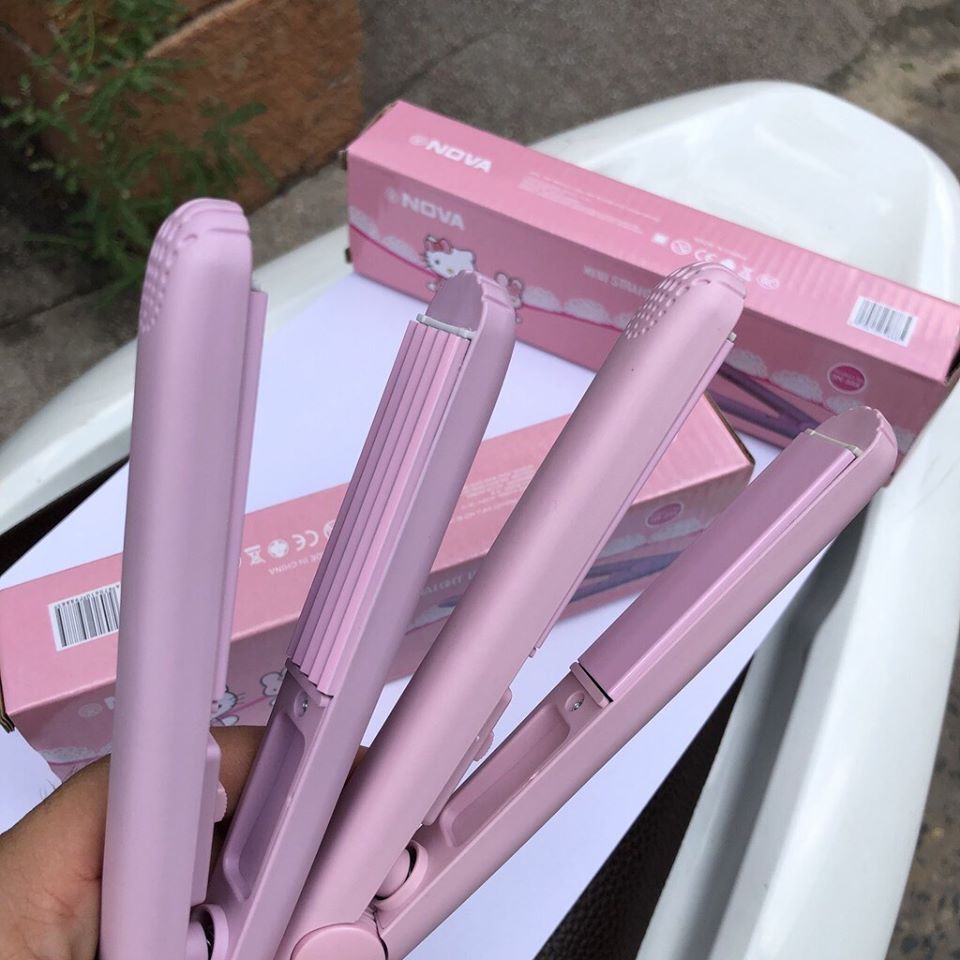 [LÀM ĐẸP] - MÁY DUỖI TÓC KITTY MẪU XỊN CÓ CÔNG TẮC ON/OFF - DỤNG CỤ TẠO KIỂU TÓC ĐA NĂNG GIÁ RẺ - MÁY DUỖI TÓC HÀNG CHẤT LƯỢNG CAO NHỎ GỌN DỄ SỬ DỤNG