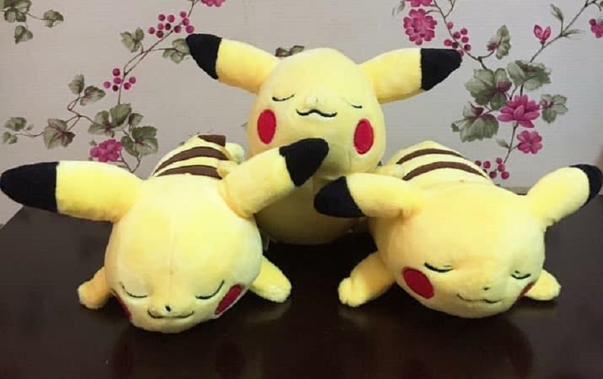 Thú bông Pokemon - Pikachu dáng nằm