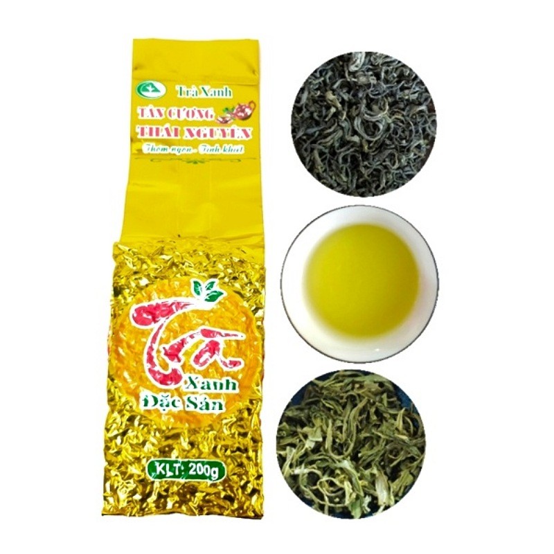 Trà bát tiên tân cương thái nguyên thơm hương đậm vị gói 200g