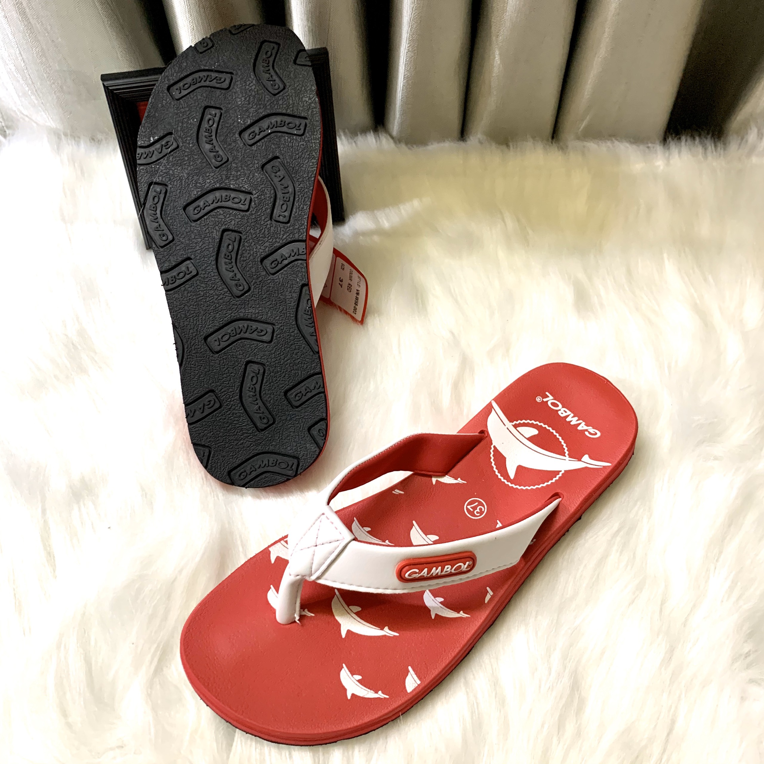 Dép Kẹp Nữ Thái Lan Cá Heo Dễ Thương Gambol VN-W58003