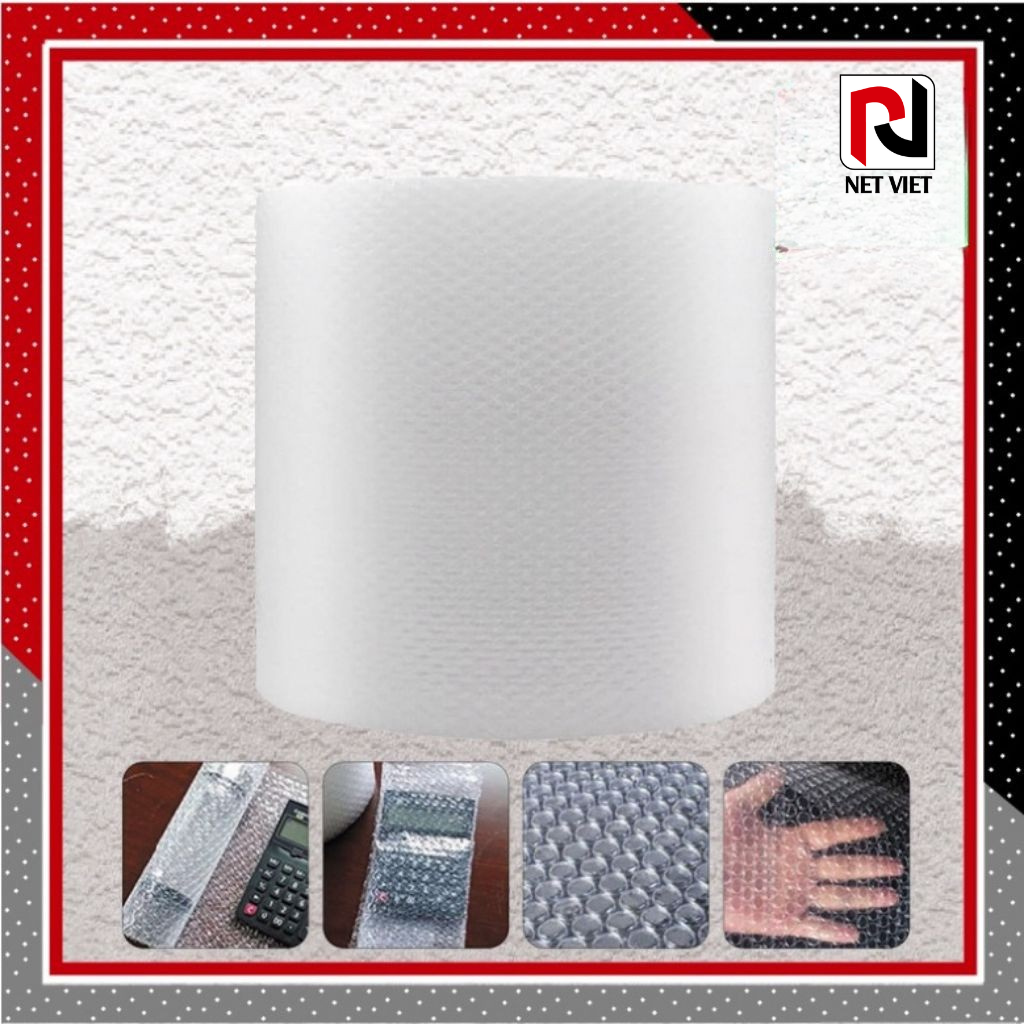 Màng Xốp Hơi Rất Êm, Nhẹ, Mềm Mại Đóng Hàng Hóa Chống Sốc, Nứt Vỡ