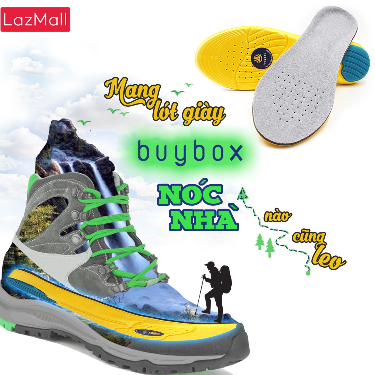 Lót giày thể thao nam biết thở và có gel chống thốn gót - buybox - V01BBPK26