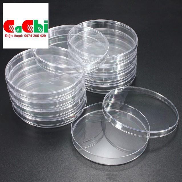 Đĩa Petri Nhựa 90X15Mm Tiệt Trùng (Túi 10 Cái)