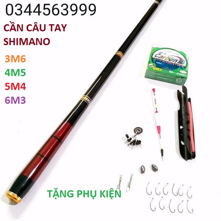 BỘ CẦN CÂU TAY SHIMANO 5H số 1