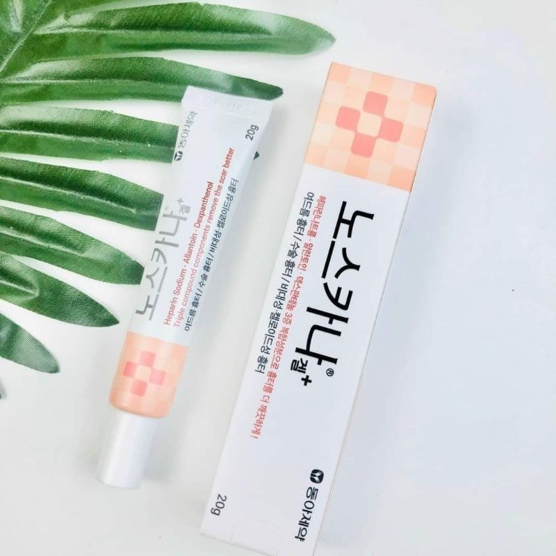 [HOÀN TIỀN 15%]Kem Hỗ Trợ Mờ Sẹo Thâm Mụn Noscarna Gel 20g