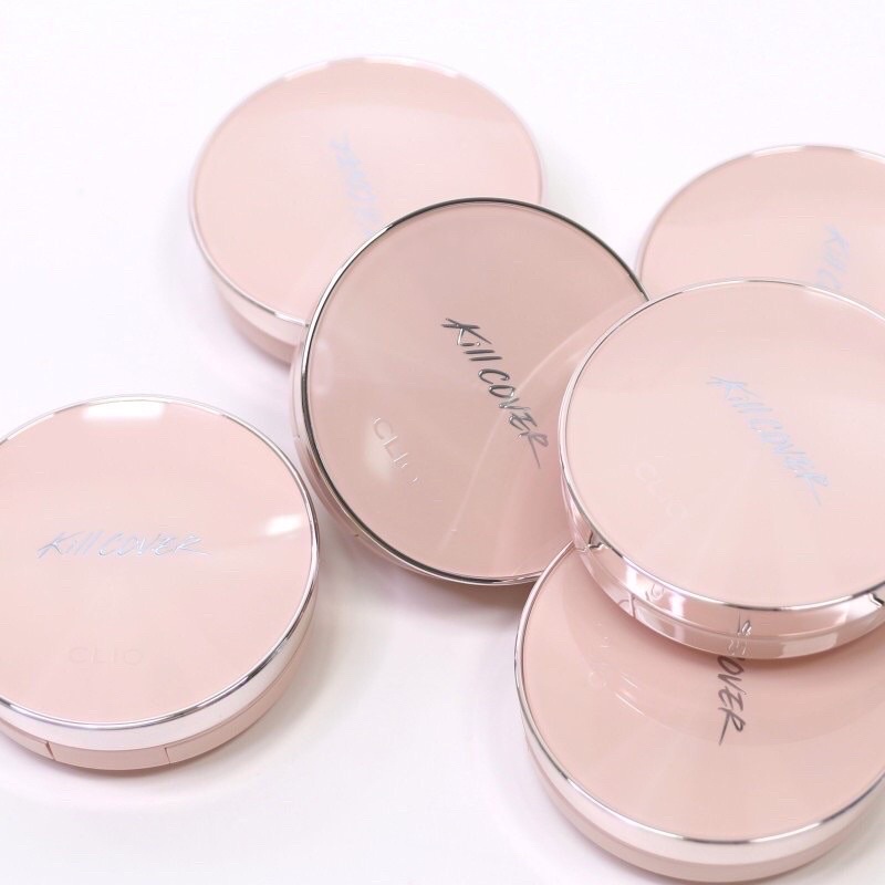 Phấn nước căng bóng tự nhiên & lâu trôi clio kill cover glow fitting cushion spf50+ kèm lõi