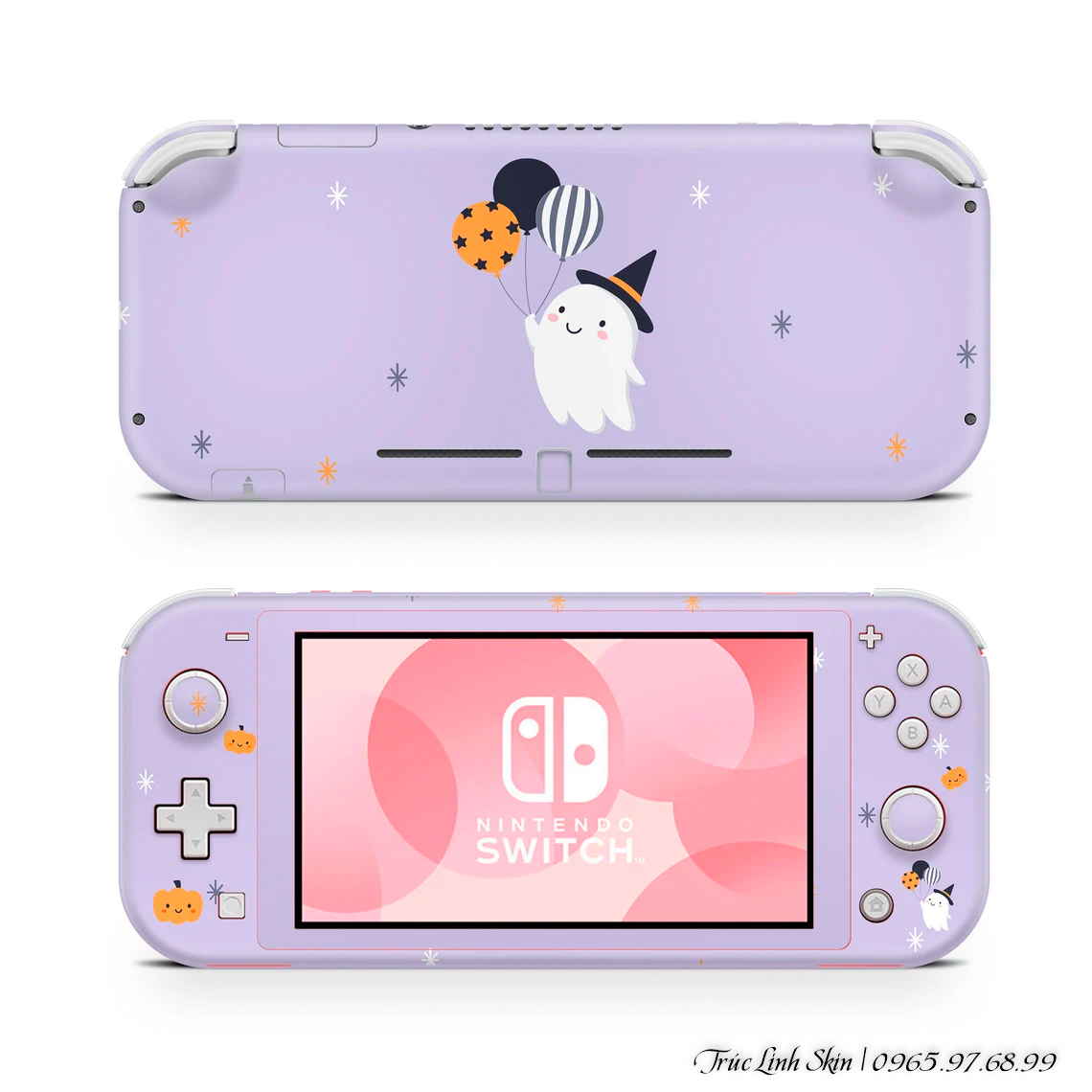 skin decal dán Nintendo Switch Lite Trúc Linh Skin