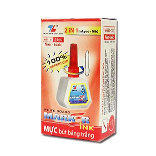 Bộ 3 hộp mực bút lông bảng thiên long wbi-01