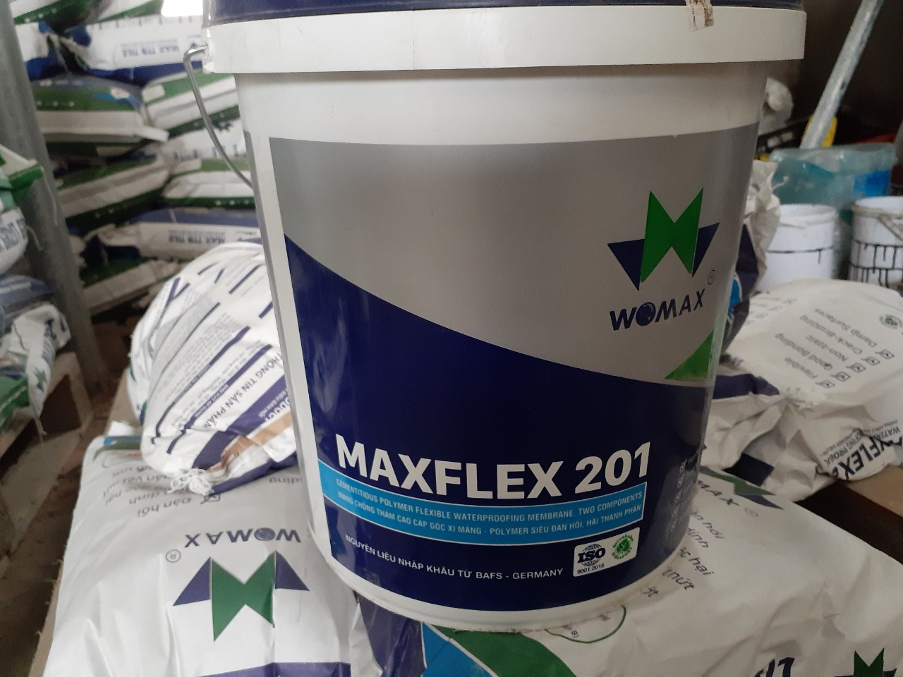 Maxflex 201- Chống thấm 2 thành phần gốc xi măng(lon 5kg)