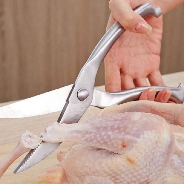 Kéo cắt gà đa năng inox