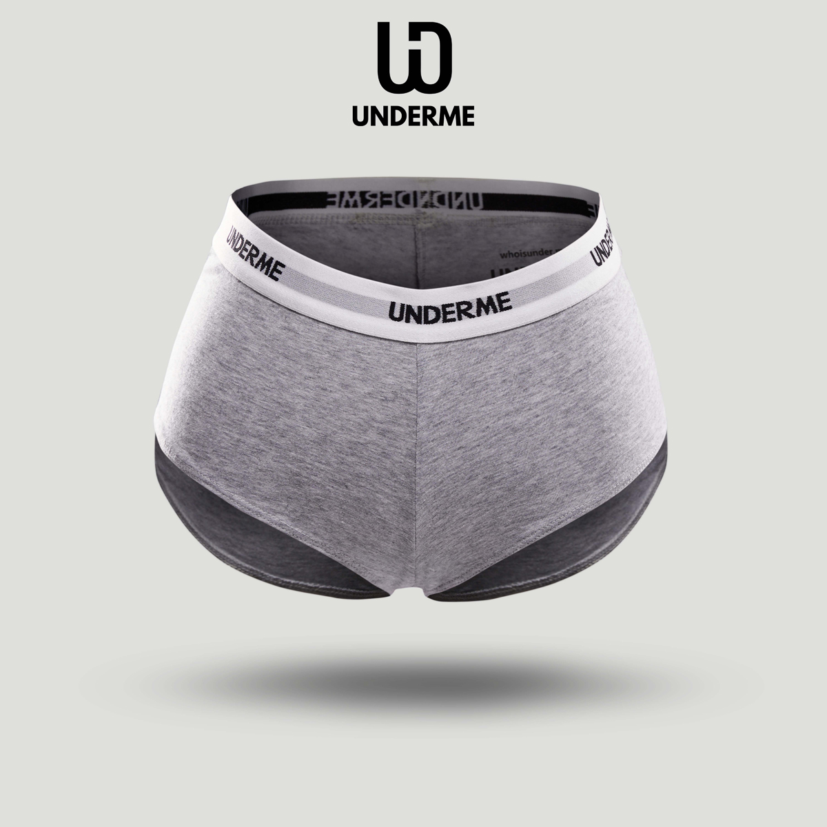 Quần lót nữ Cotton Underme dáng BOYSHORT kiểu ngang đùi kín đáo khi mặc váy ngắn an toàn - UDM007