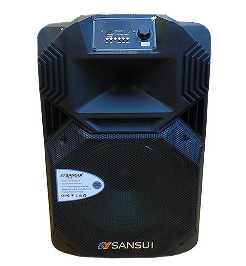 Loa kéo di động sansui ss1-15 bass 4 tấc loa nhựa + tặng 1 usb 16gb toshiba nghe nhạc