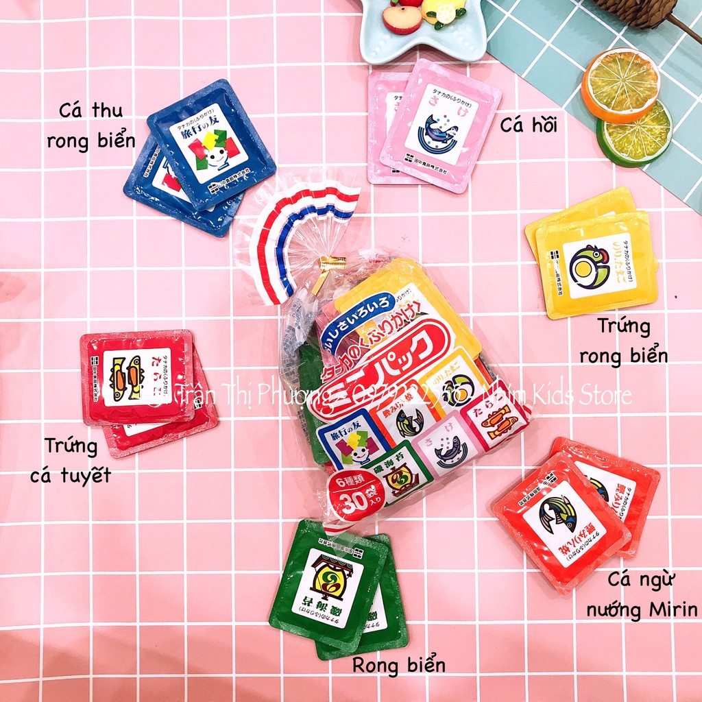 Gia vị rắc cơm cháo Nội địa Nhật