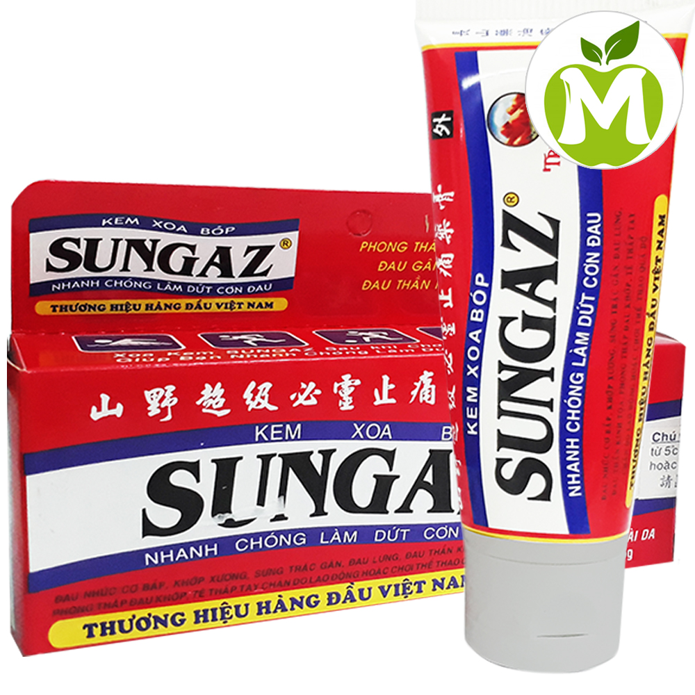 Kem xoa bóp giảm đau Sungaz