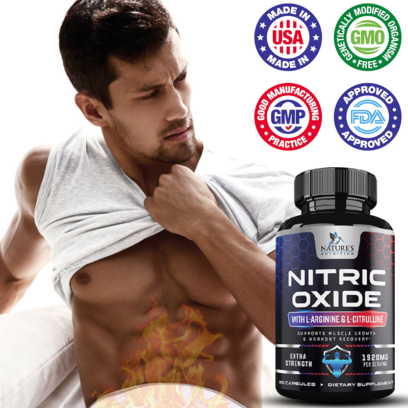 Citrulline Malate, Beta Alanine - Tăng Sức Mạnh Cơ Bắp Và Năng Lượng - Bổ Sung Nitric Oxide L-Arginine 3X Strength