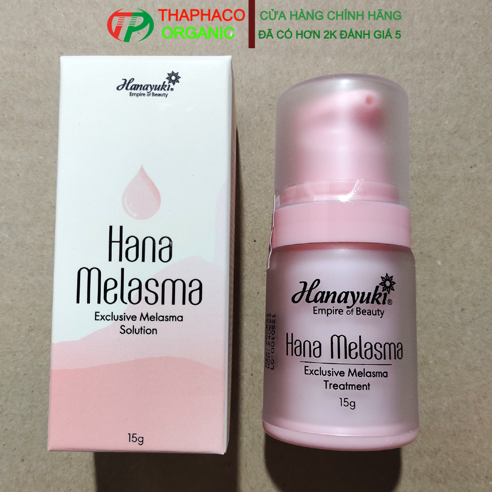 Hana Melasma Mini 15gr - Serum Nám Hanayuki Hana Melasma Mini