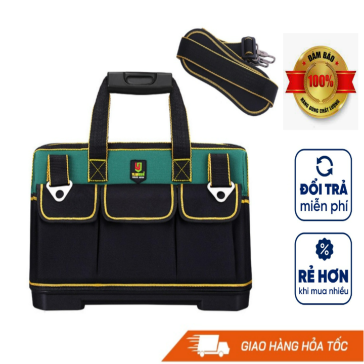 Túi đựng đồ nghề dụng cụ kim khí chống thấm nước, túi đồ nghề đế nhựa, chống va đập vuatui